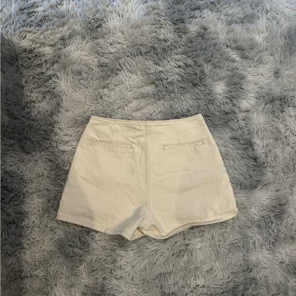 Zara Beige Denim Skort - Picture 2 of 3
